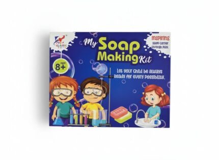 My Soap Making Kit for Kids (Age 8+) – DIY Colorful Soap Making Science Activity Toy with Moulds, Fragrances and Gift Wrap